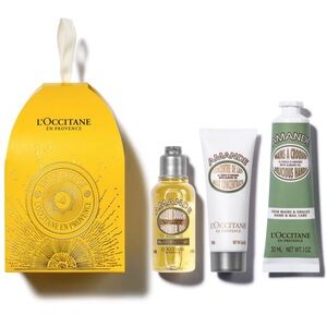 L’Occitane 3 Piece Almond Travel Size Skincare Trio